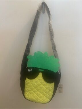 PINK Victoria's Secret Pineapple Crossbody Bag in Yellow, Green, Black